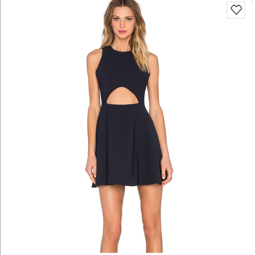 ELIZABETH AND JAMES Abella cutout dress